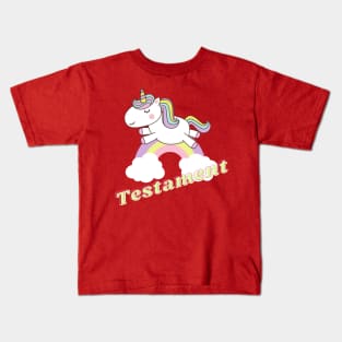 testament ll unicorn Kids T-Shirt